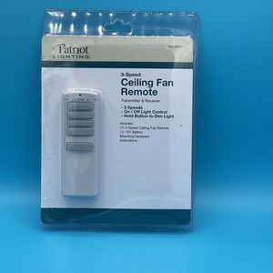 3 Speed Ceiling Fan Remote Control Transmitter + Receiver 363-5811 Patriot